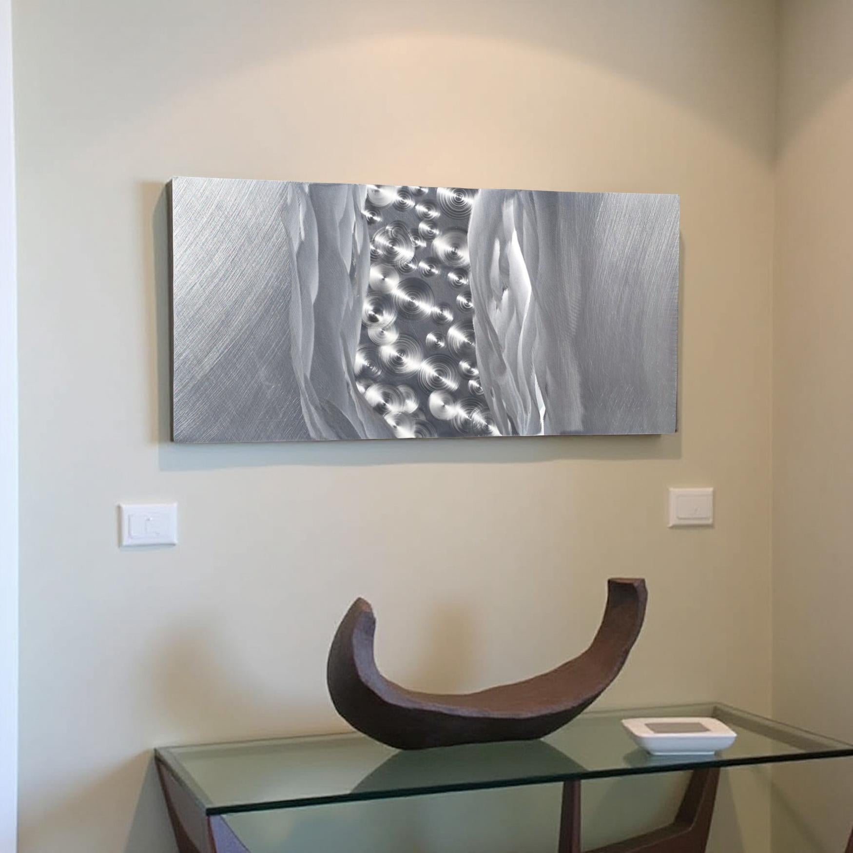 Dimensional Elegance - Contemporary Metal Wall Art
