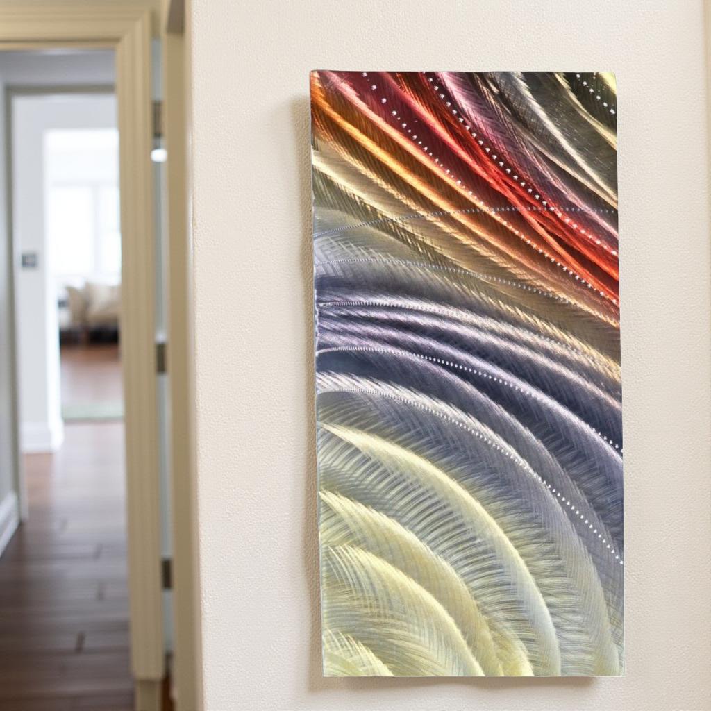 Peaceful Journey - Metal Wall Art 12"x24"