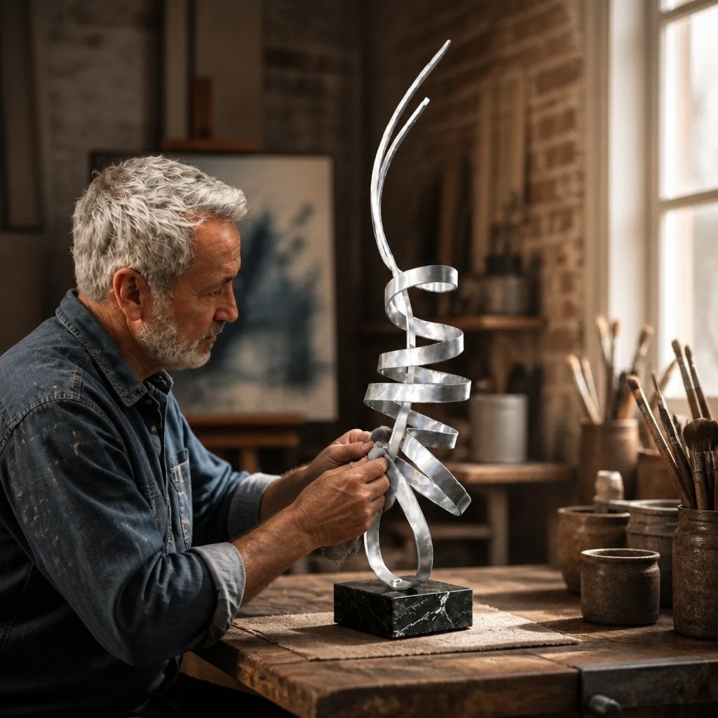 - Metal Sculpture 30"x8"