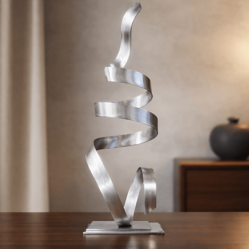 Flowing Tide - Metal Sculpture 18"x10"