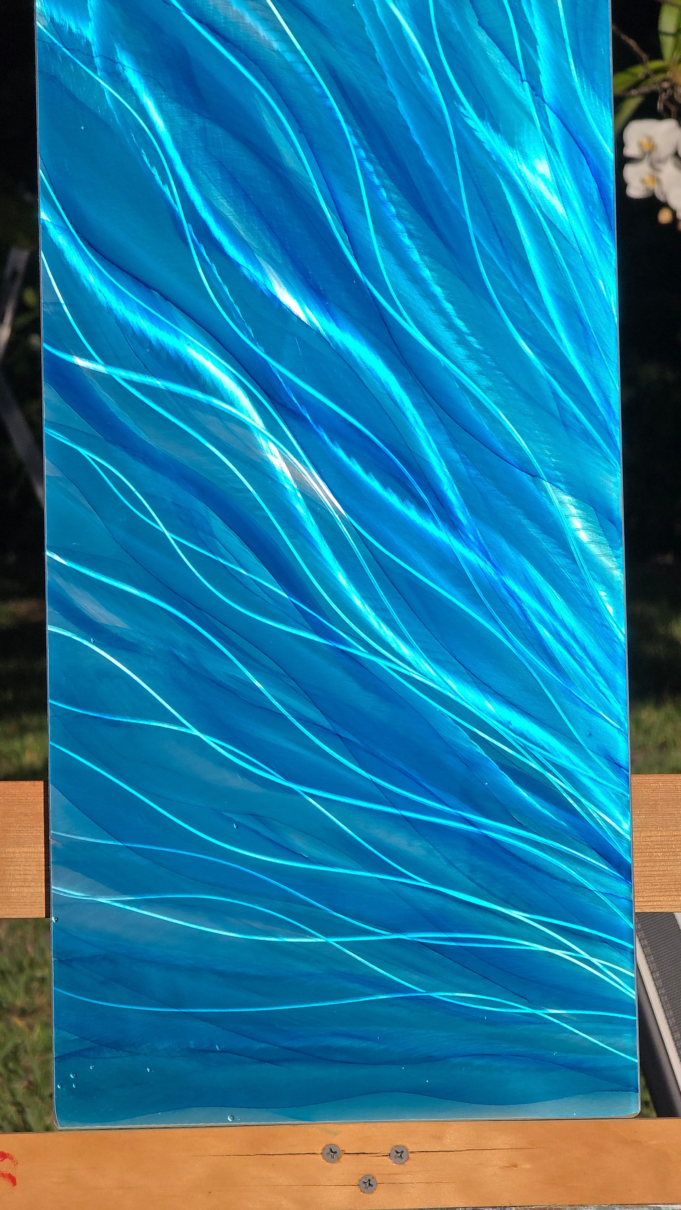 Coastal Calm - Metal Wall Art 11"x24"