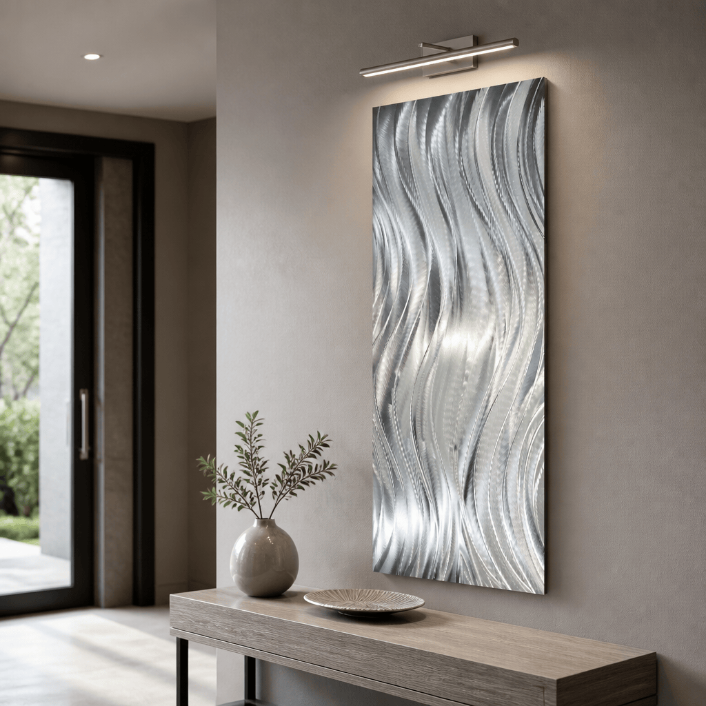 Moonflow - Metal Wall Art 24"x48"