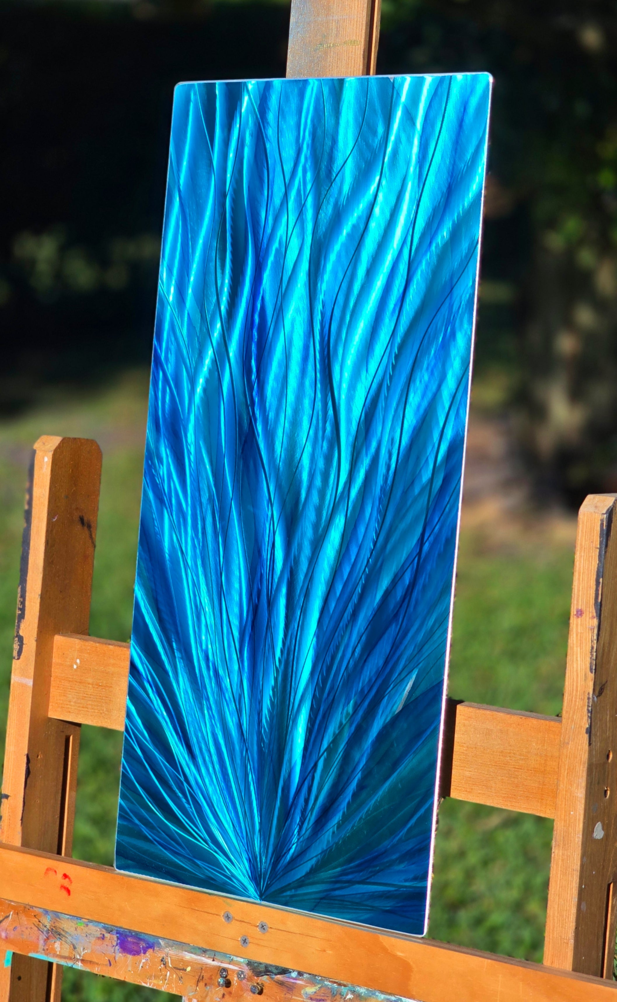 Ocean Whisper - Metal Wall Art 12"x24"