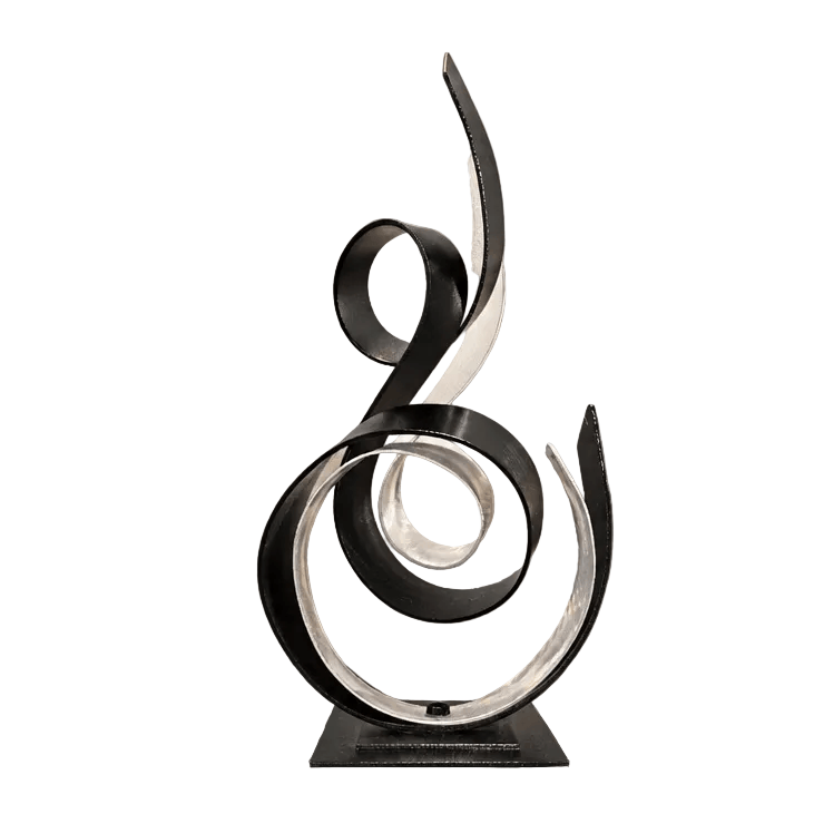 The Resonance - Metal Sculpture 9"x18"