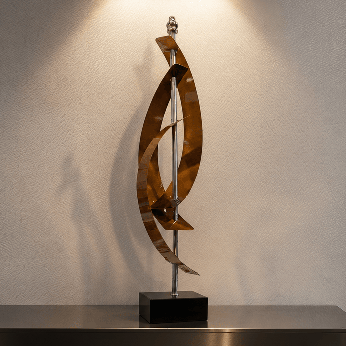 The Ember - Metal Sculpture 18"x5"