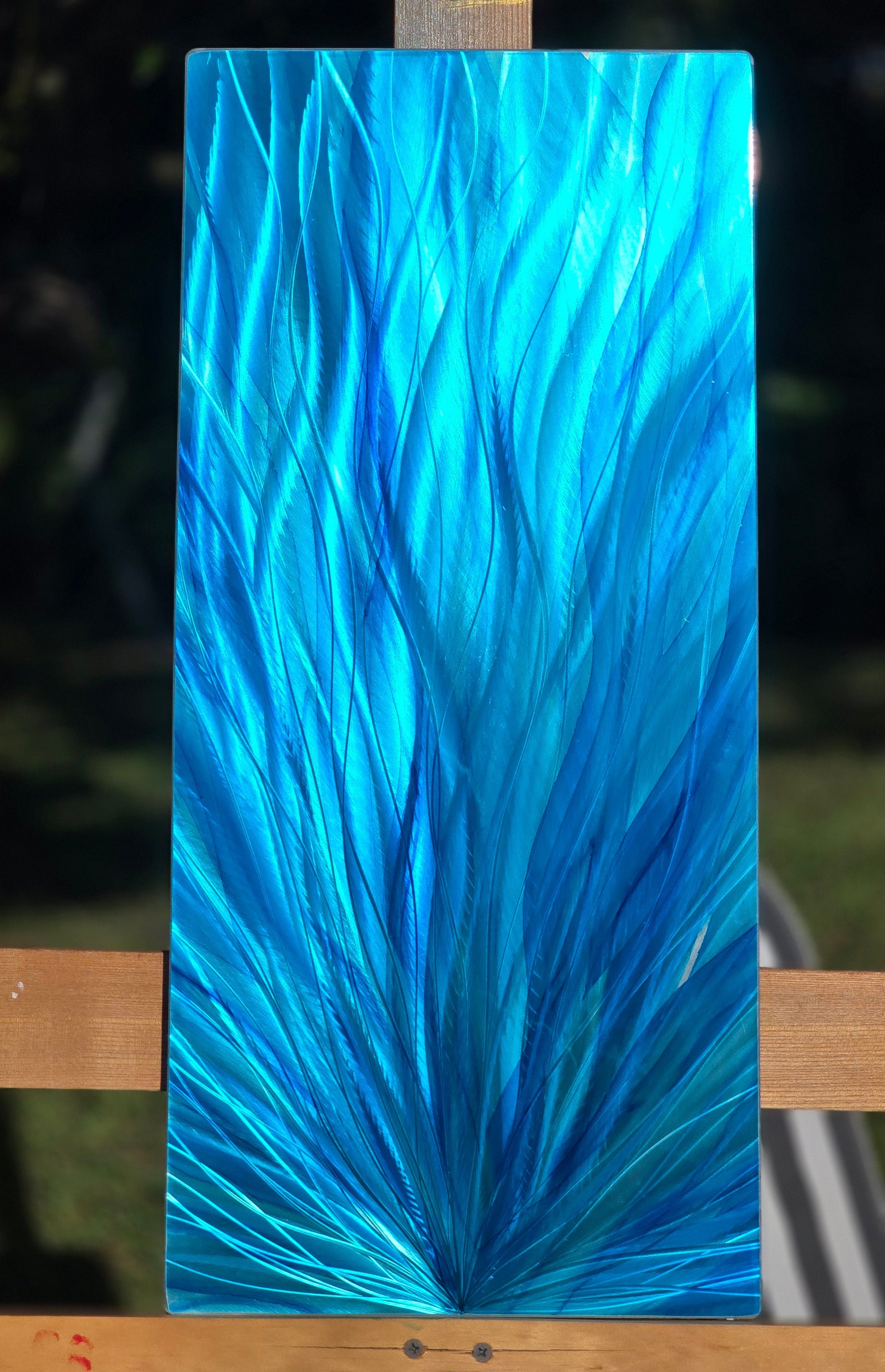 Ocean Whisper - Metal Wall Art 12"x24"