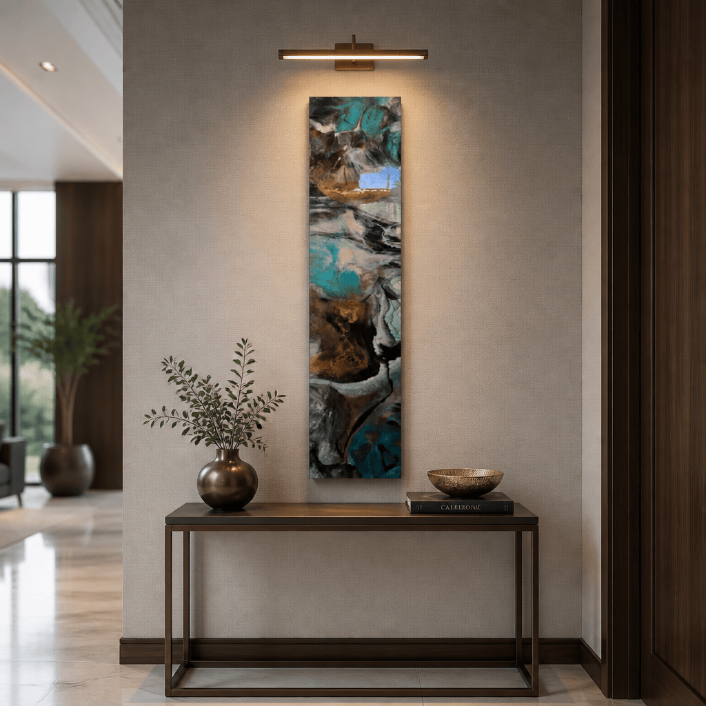 The Confluence - Wall Art 12"x49"