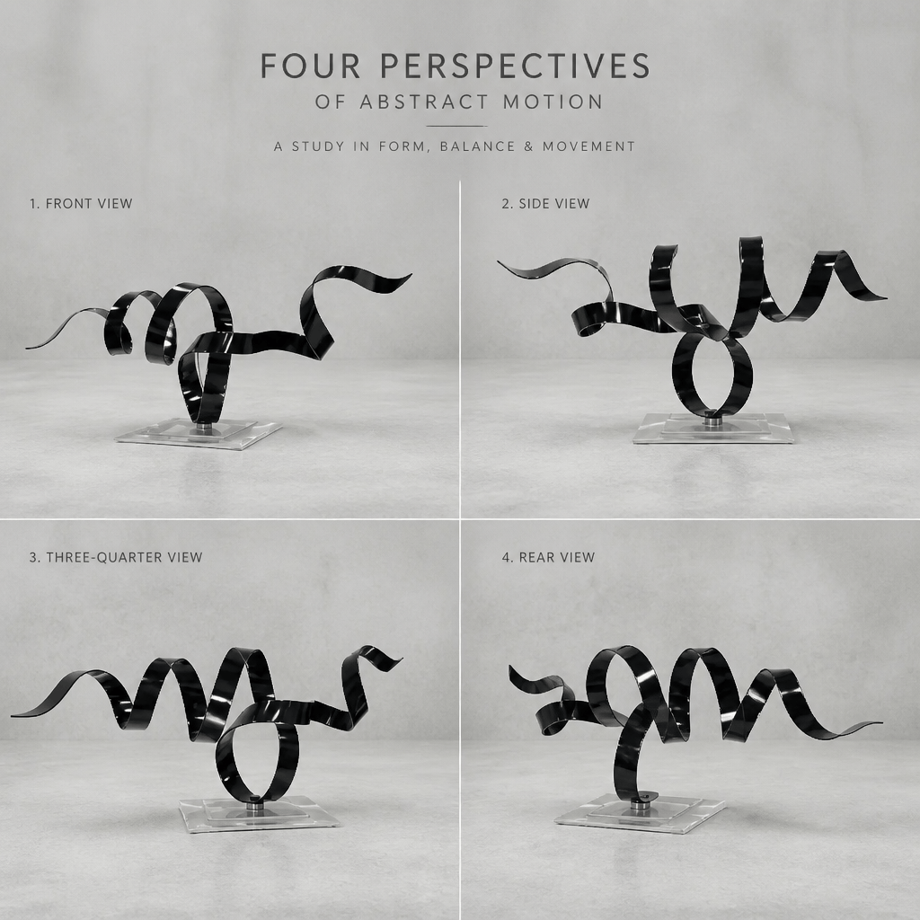 The Momentum - Metal Sculpture 21"x8"