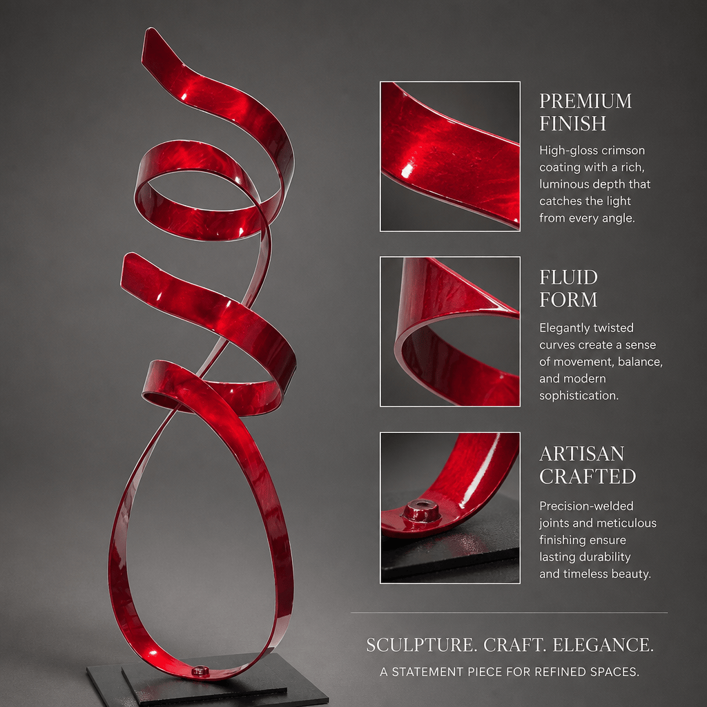 The Ascent - Metal Sculpture 8"x19"