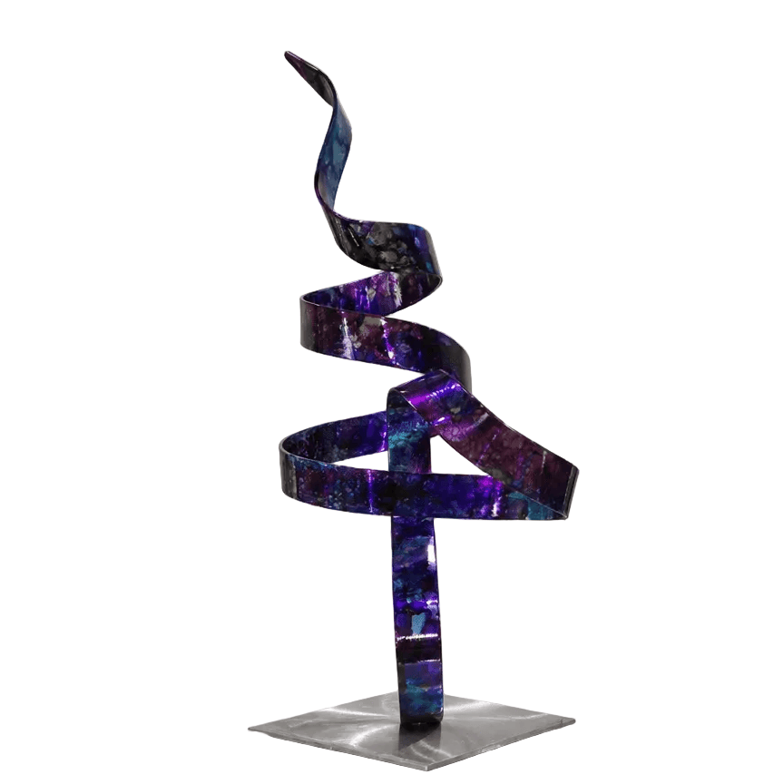 The Aurora - Metal Sculpture 8"x18"