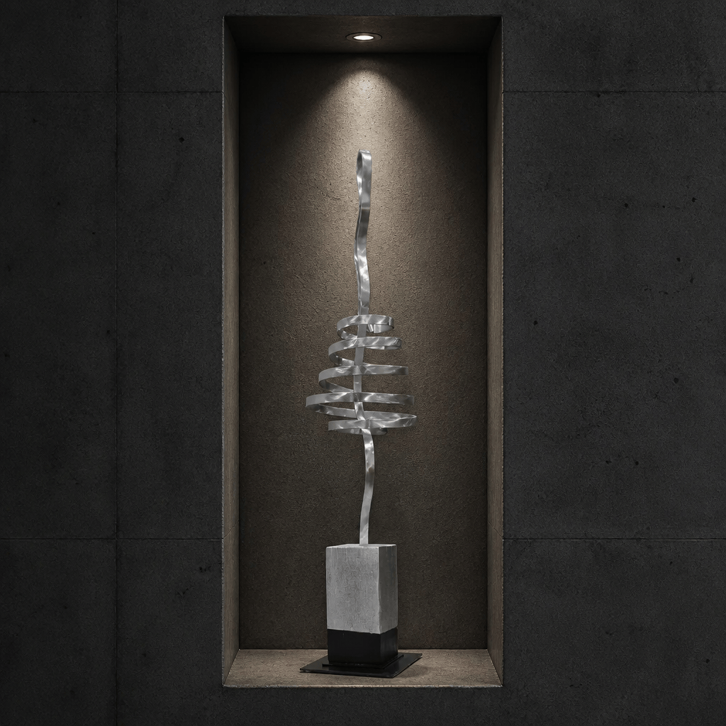 The Meridian - Metal Sculpture 29"x8"