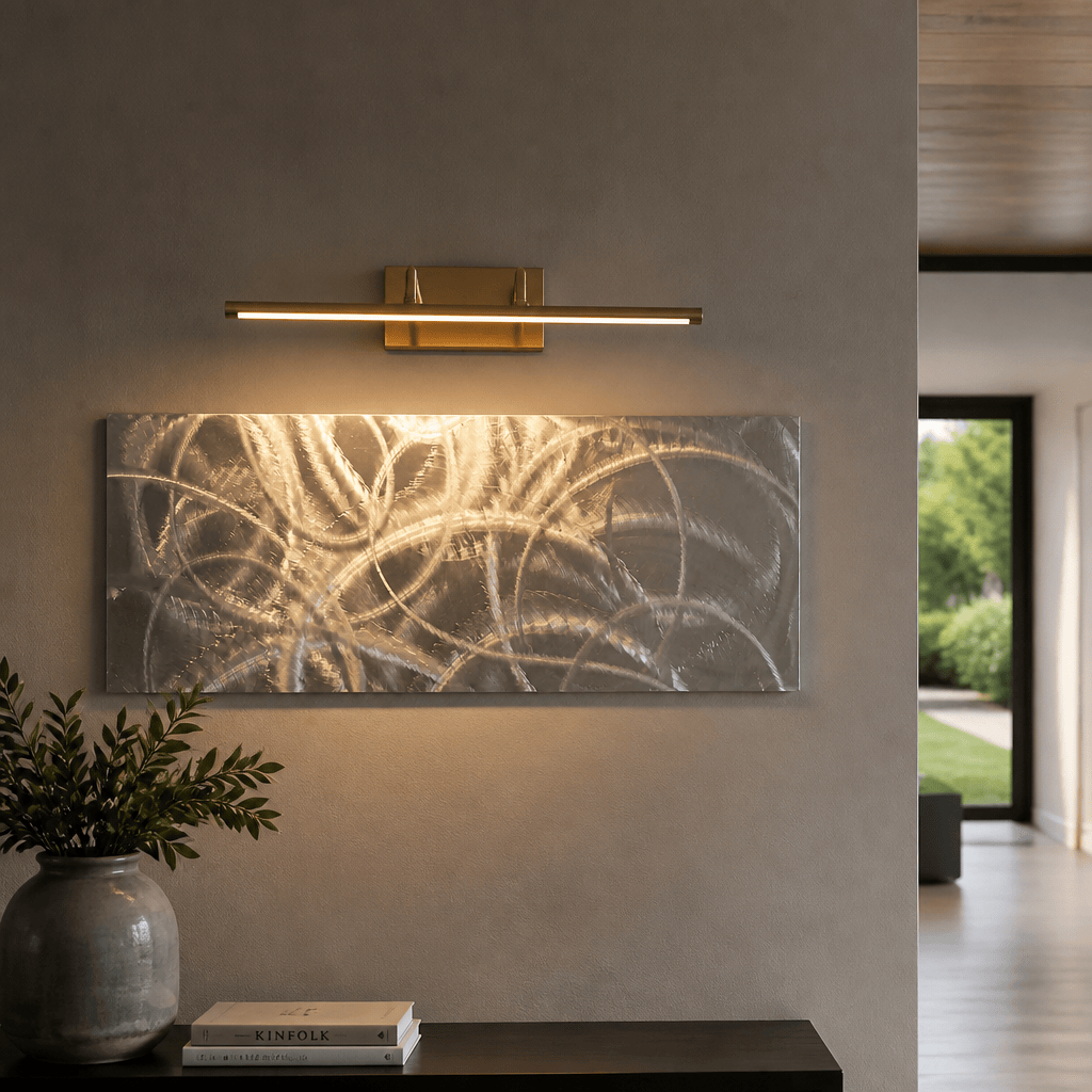 Infinite Orbit - Metal Wall Art 10"x24"
