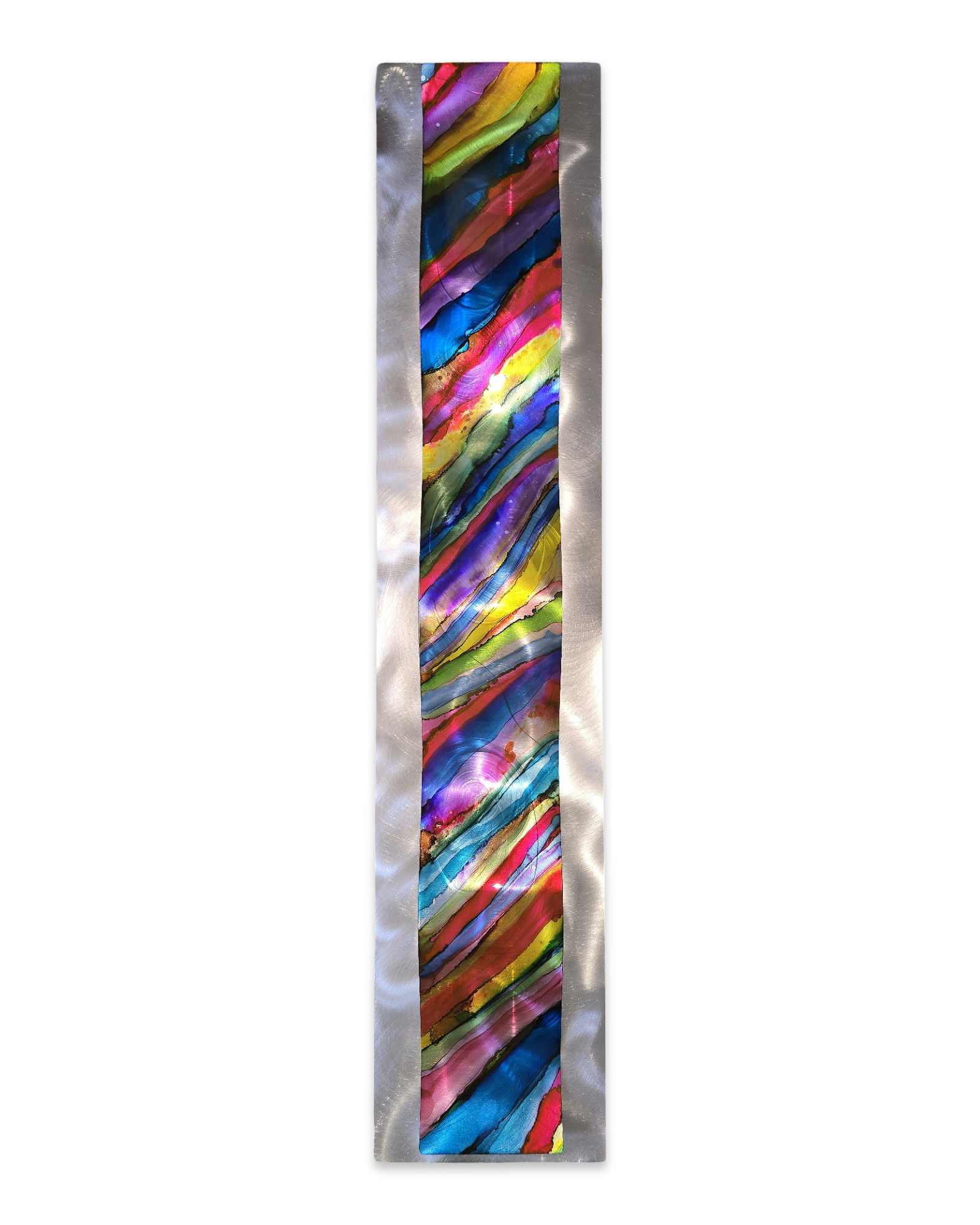 Carnival Wave - Metal Wave Wall Art 10"x46"