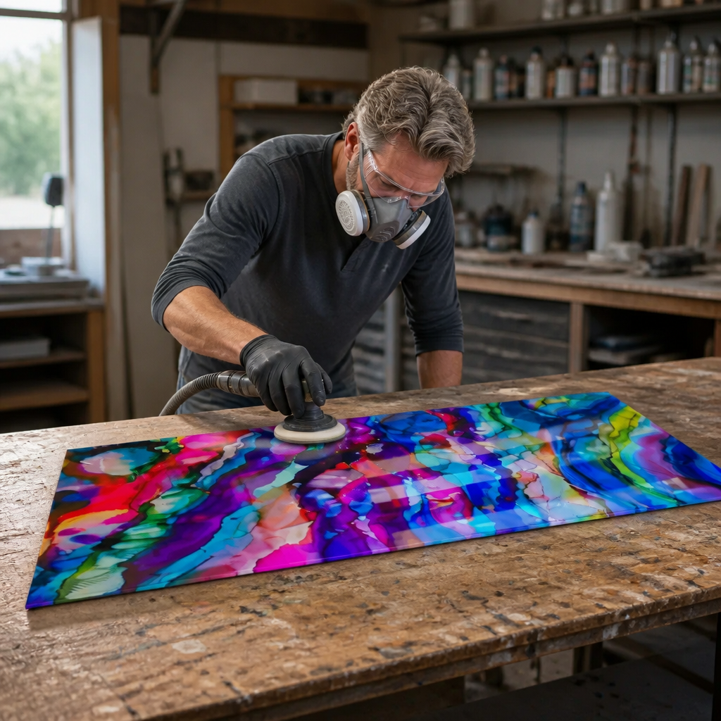 The Torrent - Metal Wall Art 16"x36"