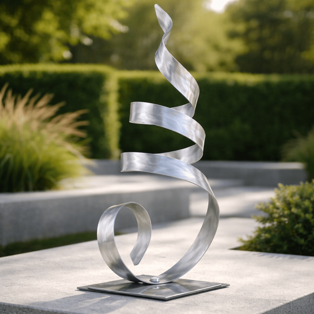 Flowing Tide - Metal Sculpture 18"x10"