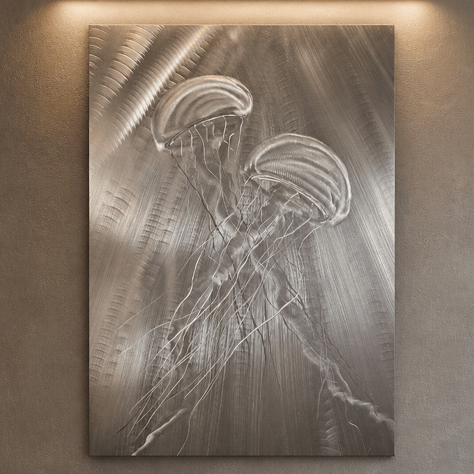 Drift of the Deep - Metal Wall Art 24"x36"