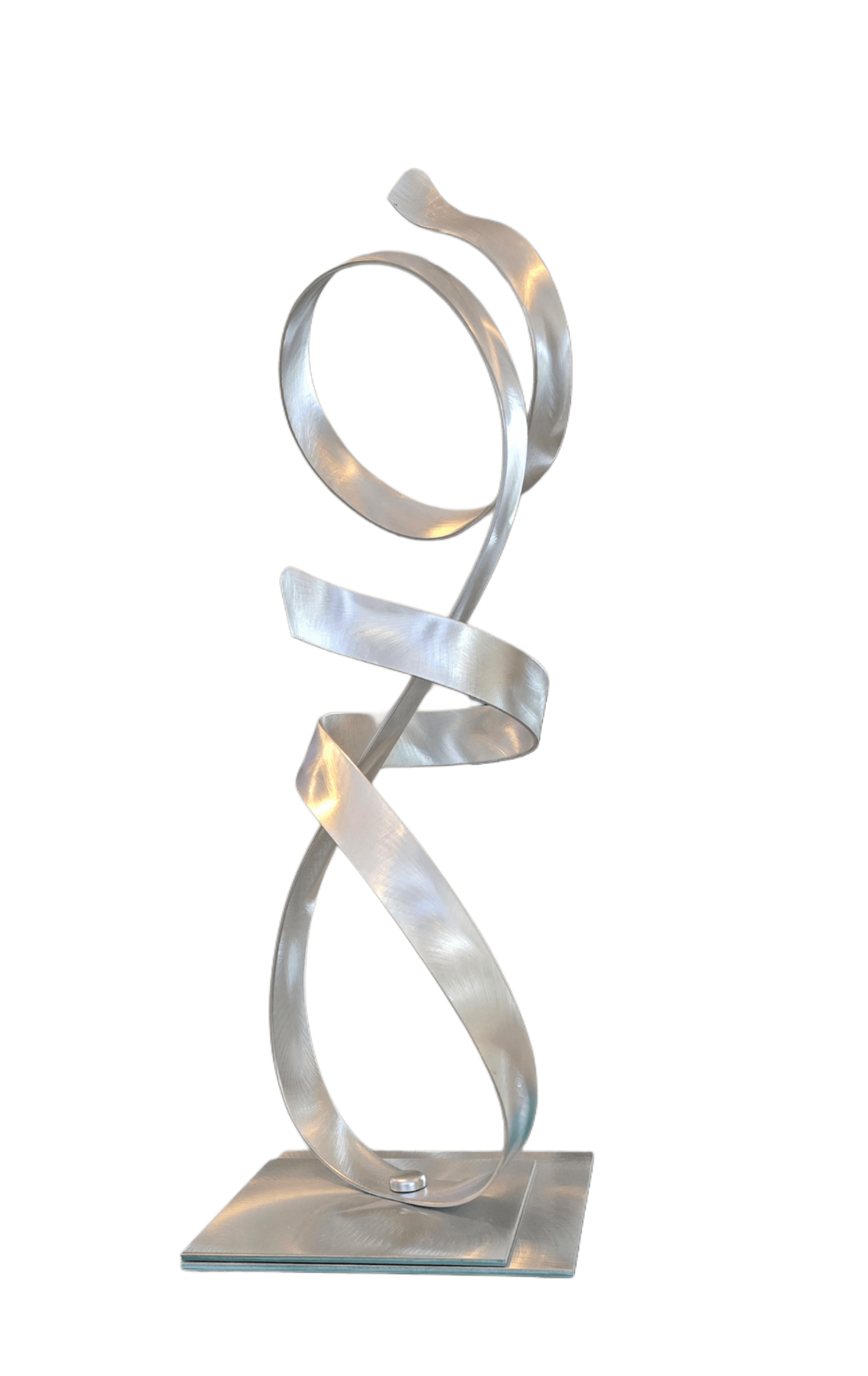 Eternal Flow - Metal Sculpture 18"x8"