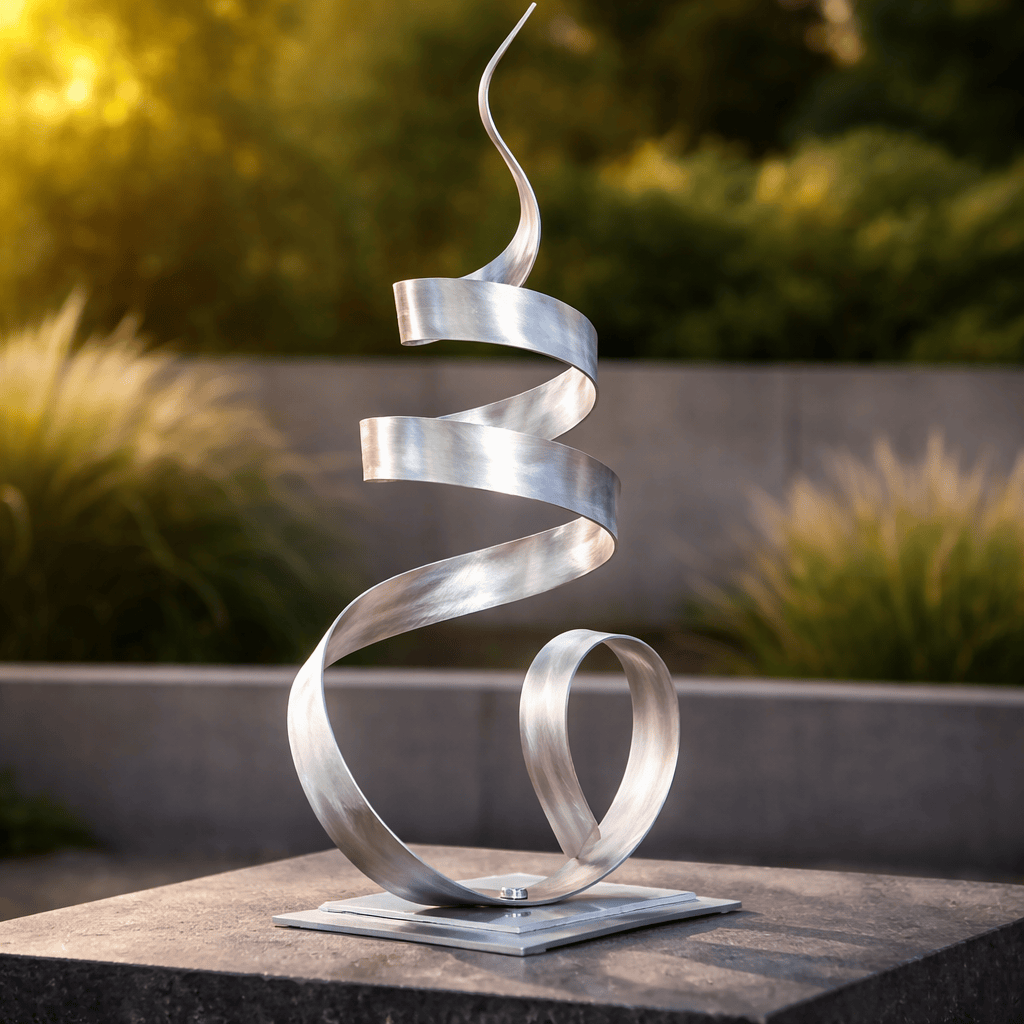 Flowing Tide - Metal Sculpture 18"x10"