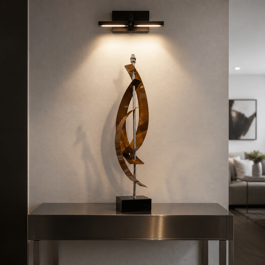 The Ember - Metal Sculpture 18"x5"
