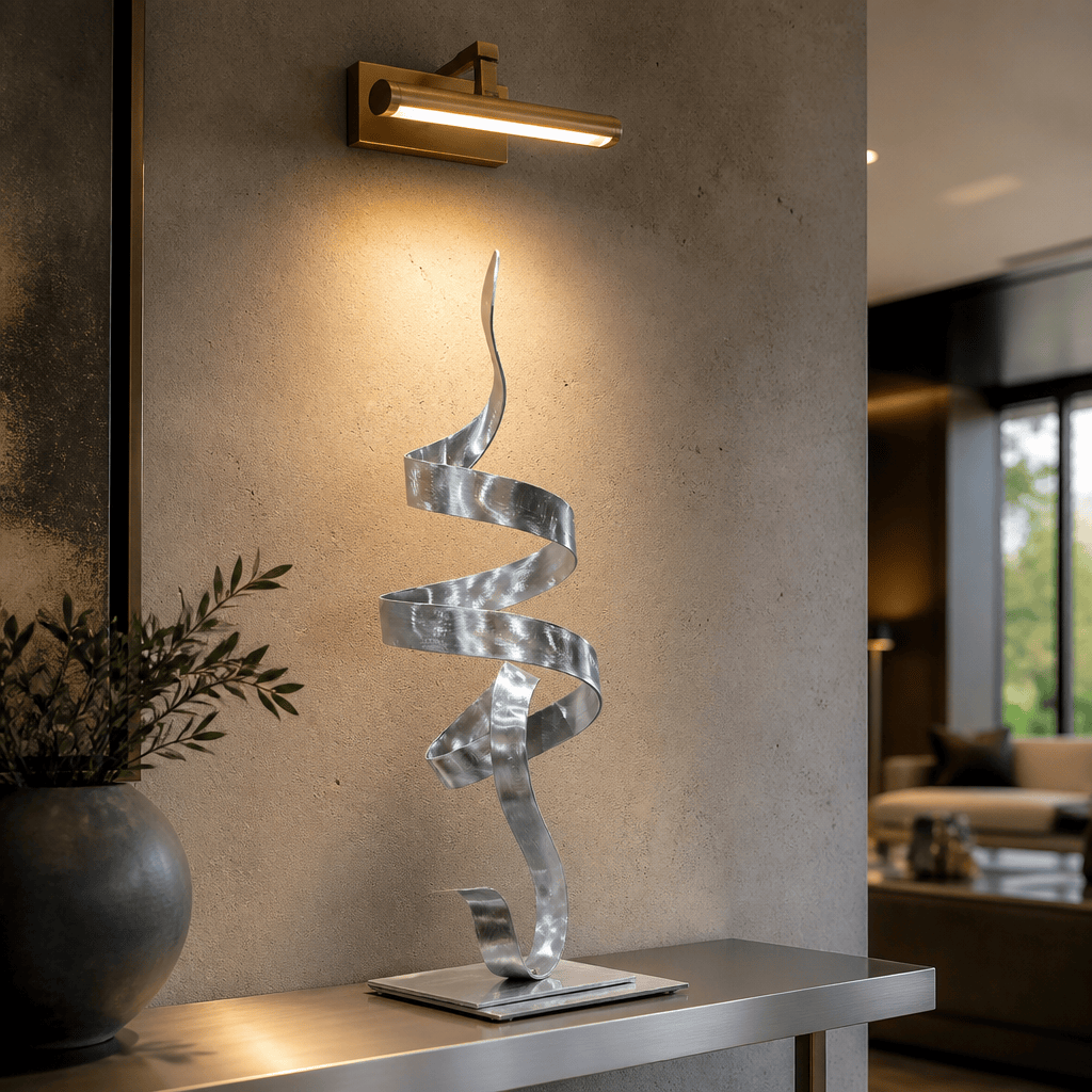 The Undulation - Metal Sculpture 8"x18"