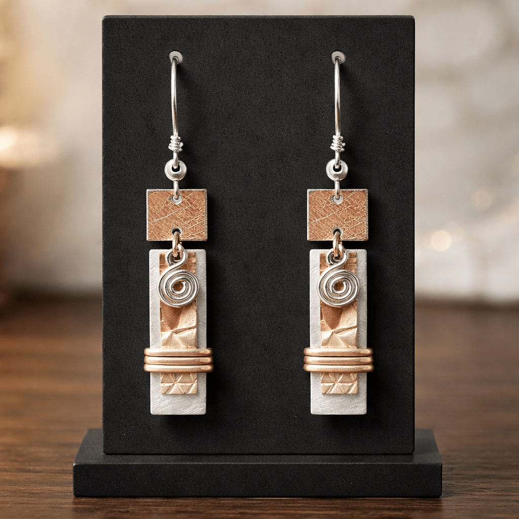 Ancient Totem Jewelry Earrings 1.75"