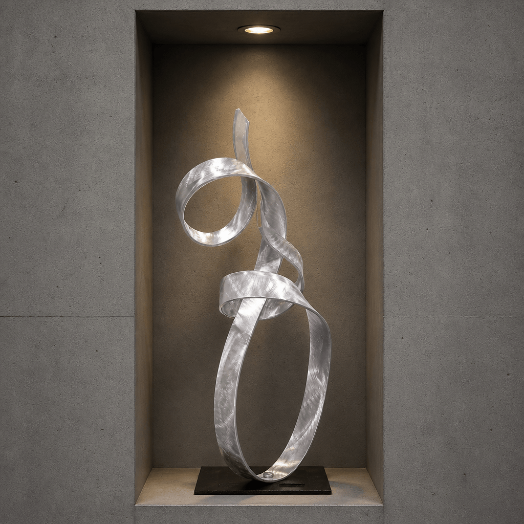The Utterance - Metal Sculpture 7"x18" (NEEDS HELP)