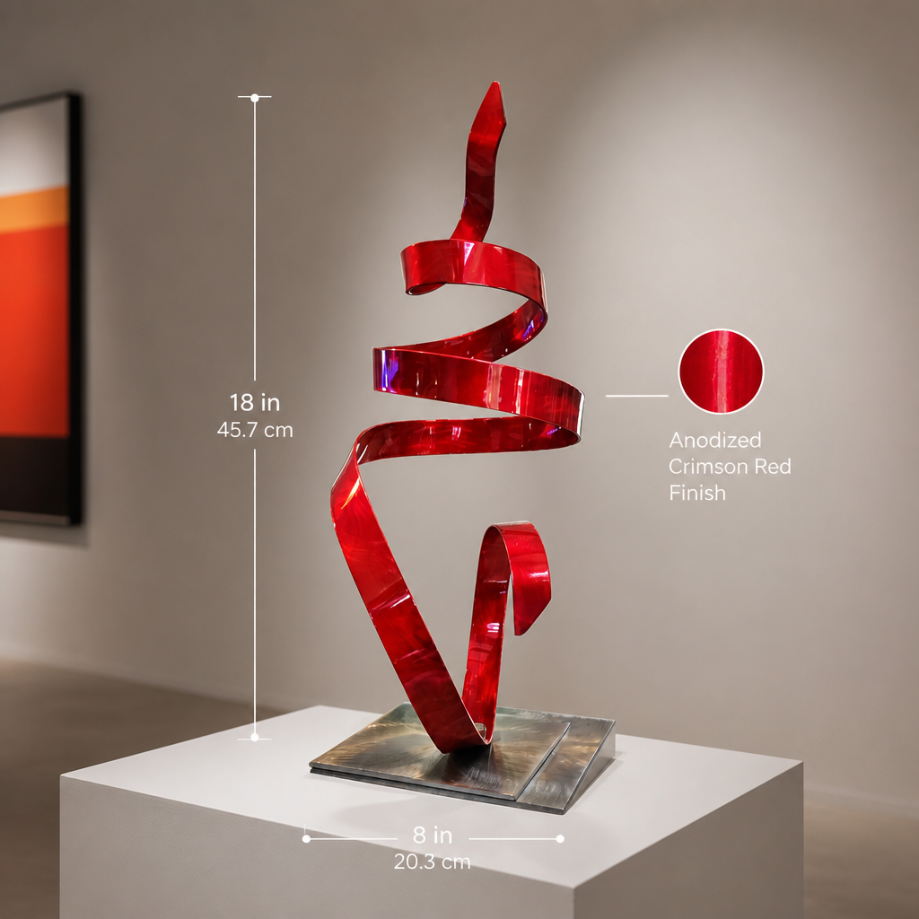 The Pyrrhic - Metal Sculpture 9"x19"