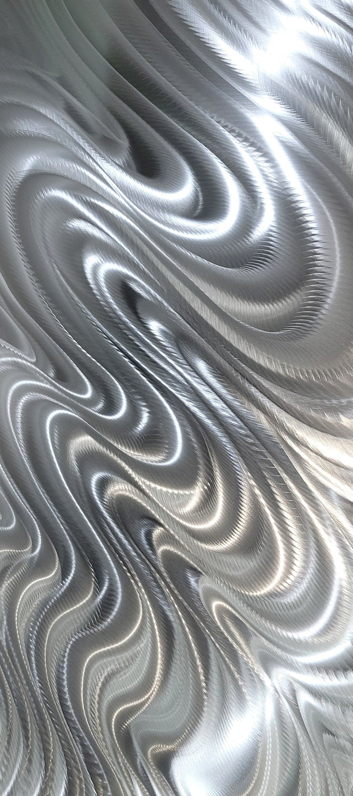Liquid Silk - Metal Wall Art 20"x46"