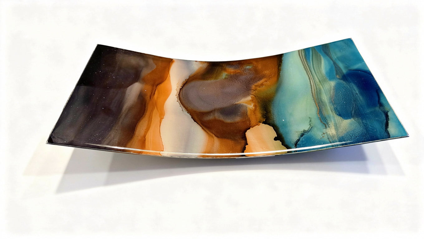 Terra & Tide - Metal Art Sculpture 6"x12"