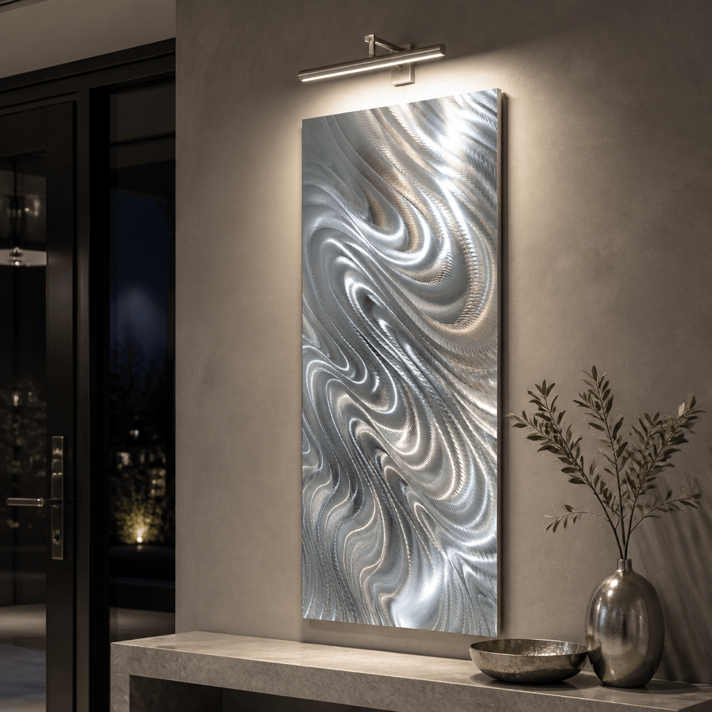 Liquid Silk - Metal Wall Art 20"x46"