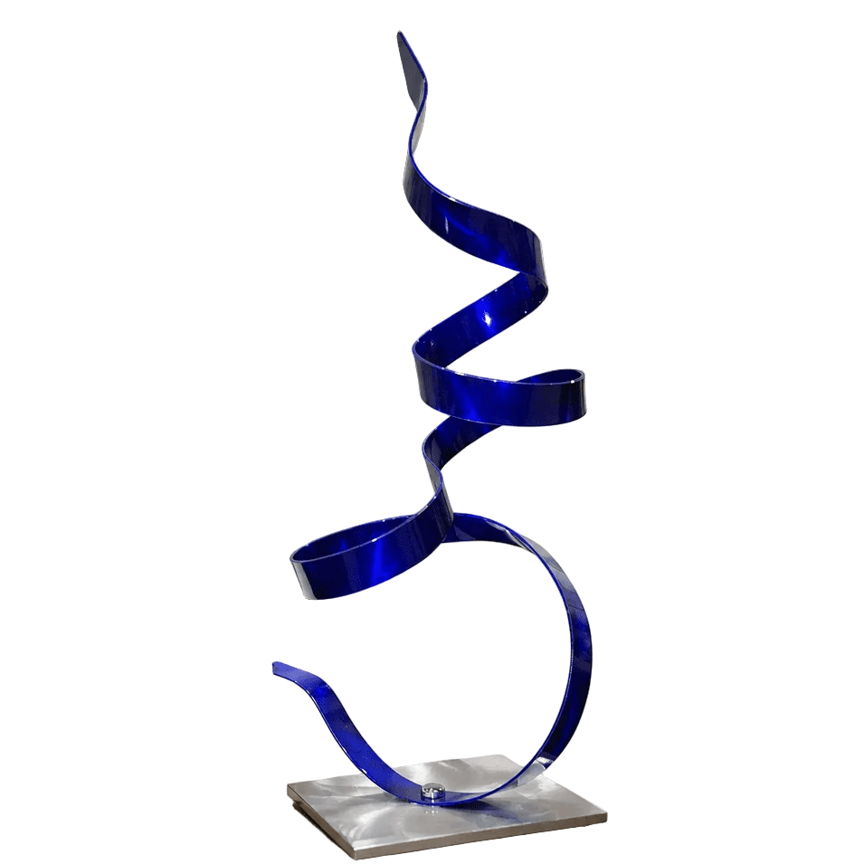 The Current - Metal Sculpture 8"x19"