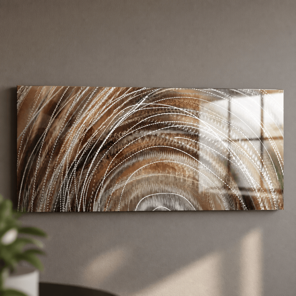 The Spiral Within - Metal Wall Art 12"x24"
