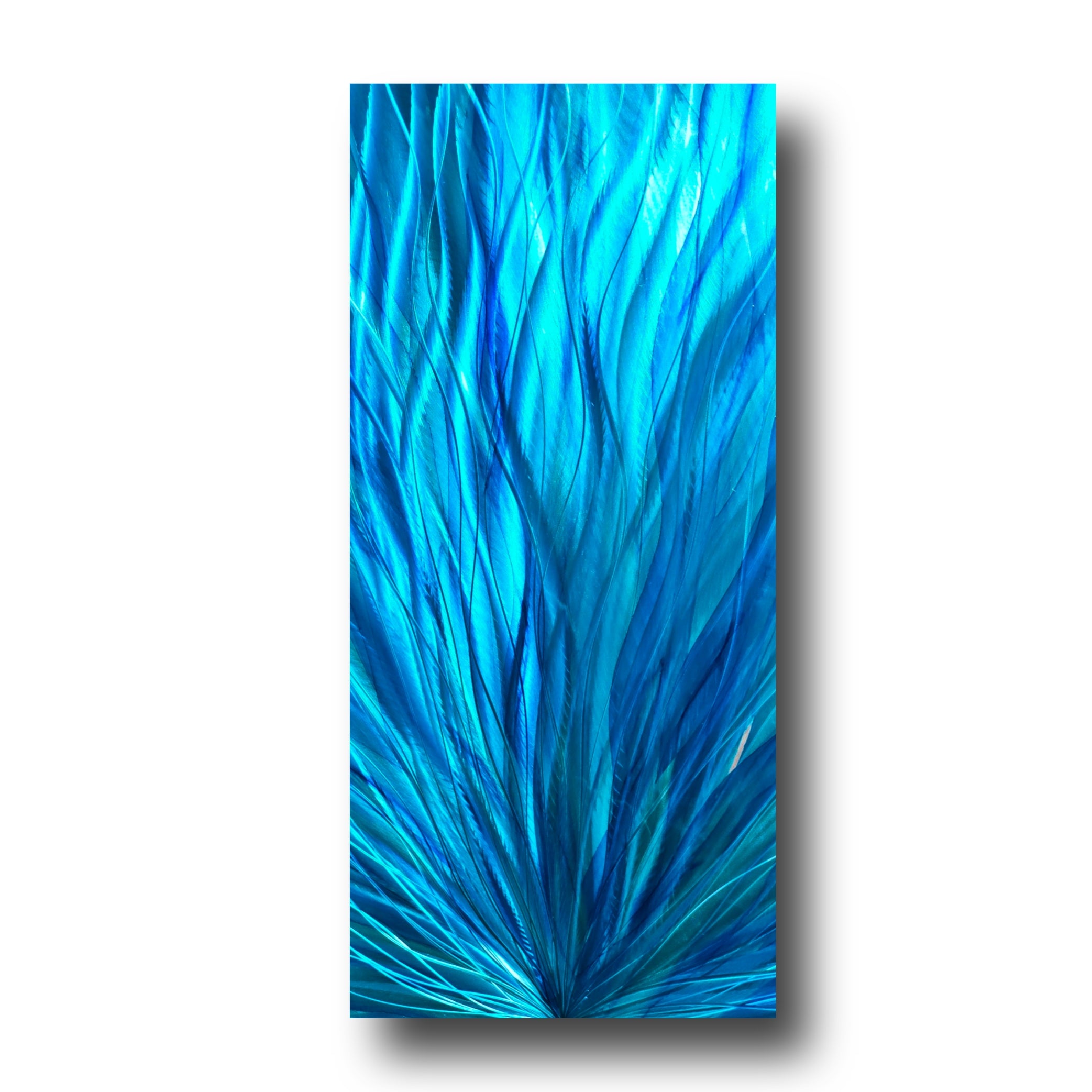 Ocean Whisper - Metal Wall Art 12"x24"