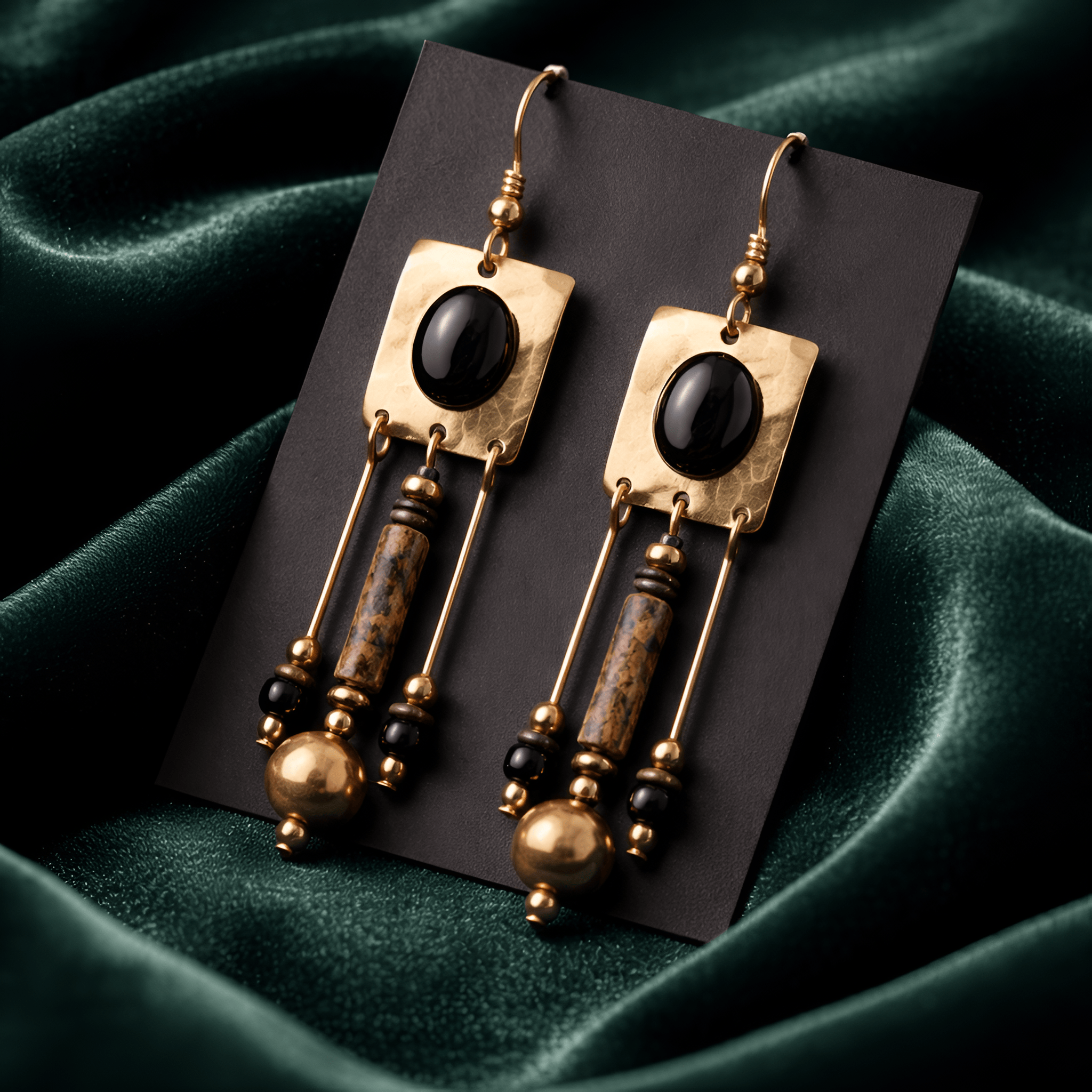Sahara Nights Earrings 2.75"