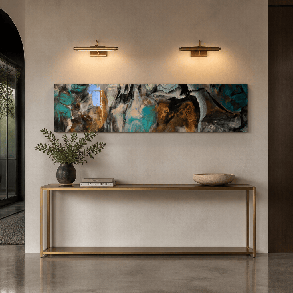 The Confluence - Wall Art 12"x49"