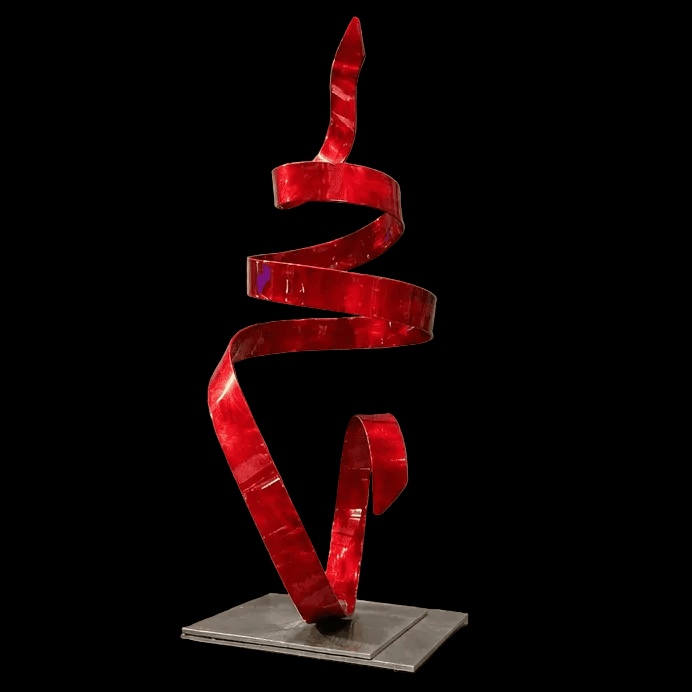 The Pyrrhic - Metal Sculpture 9"x19"