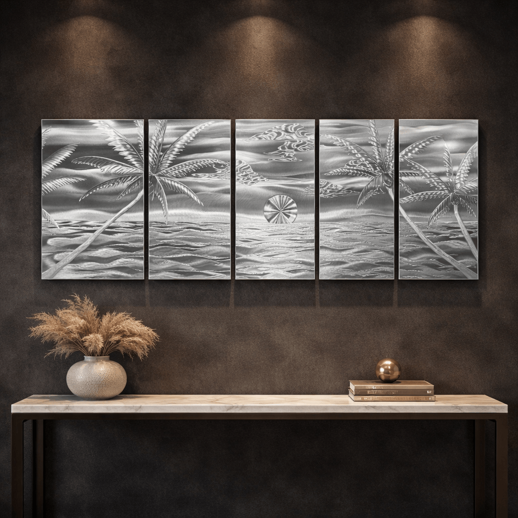 Island Tranquility - Metal Wall Art 24