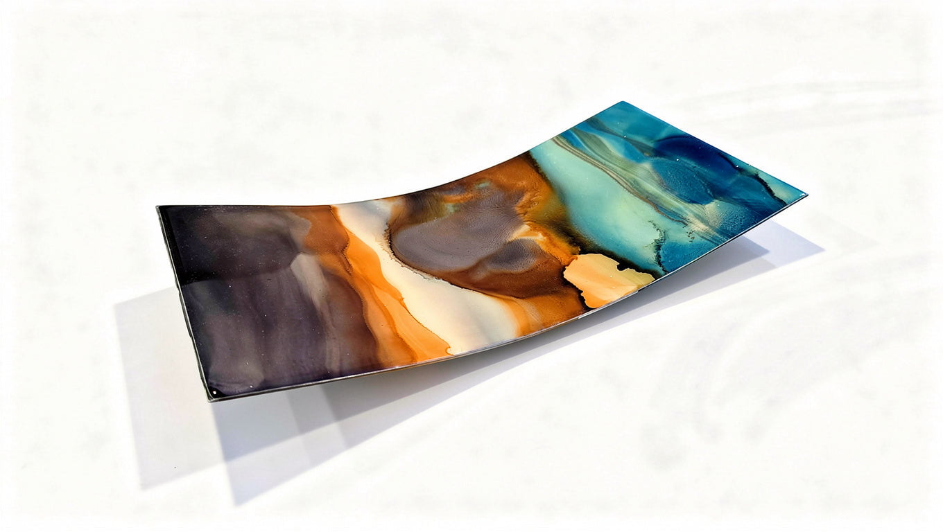 Terra & Tide - Metal Art Sculpture 6"x12"