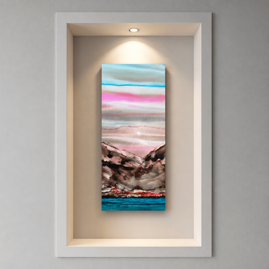 Between Worlds - Metal Wall Art 11"x24"