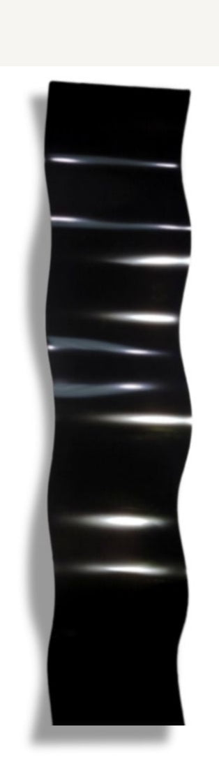 Midnight Rhythm - Metal Wave Art 10"x46"