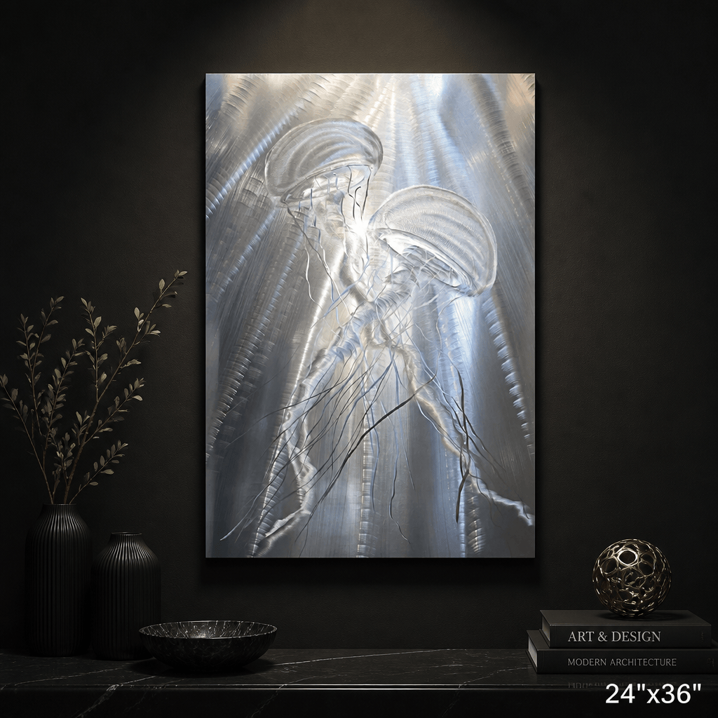 The Silence - Metal Wall Art 24"x36"