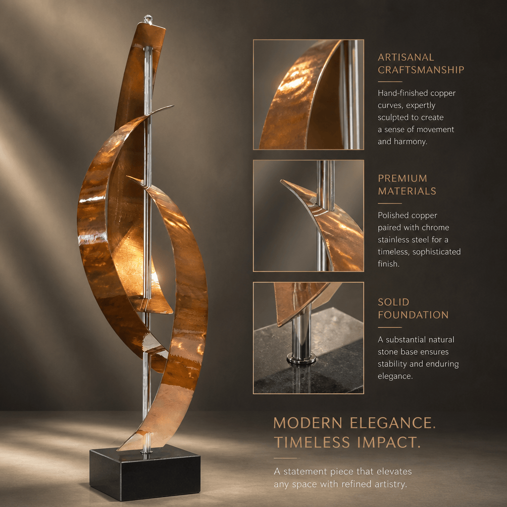 The Ember - Metal Sculpture 18"x5"