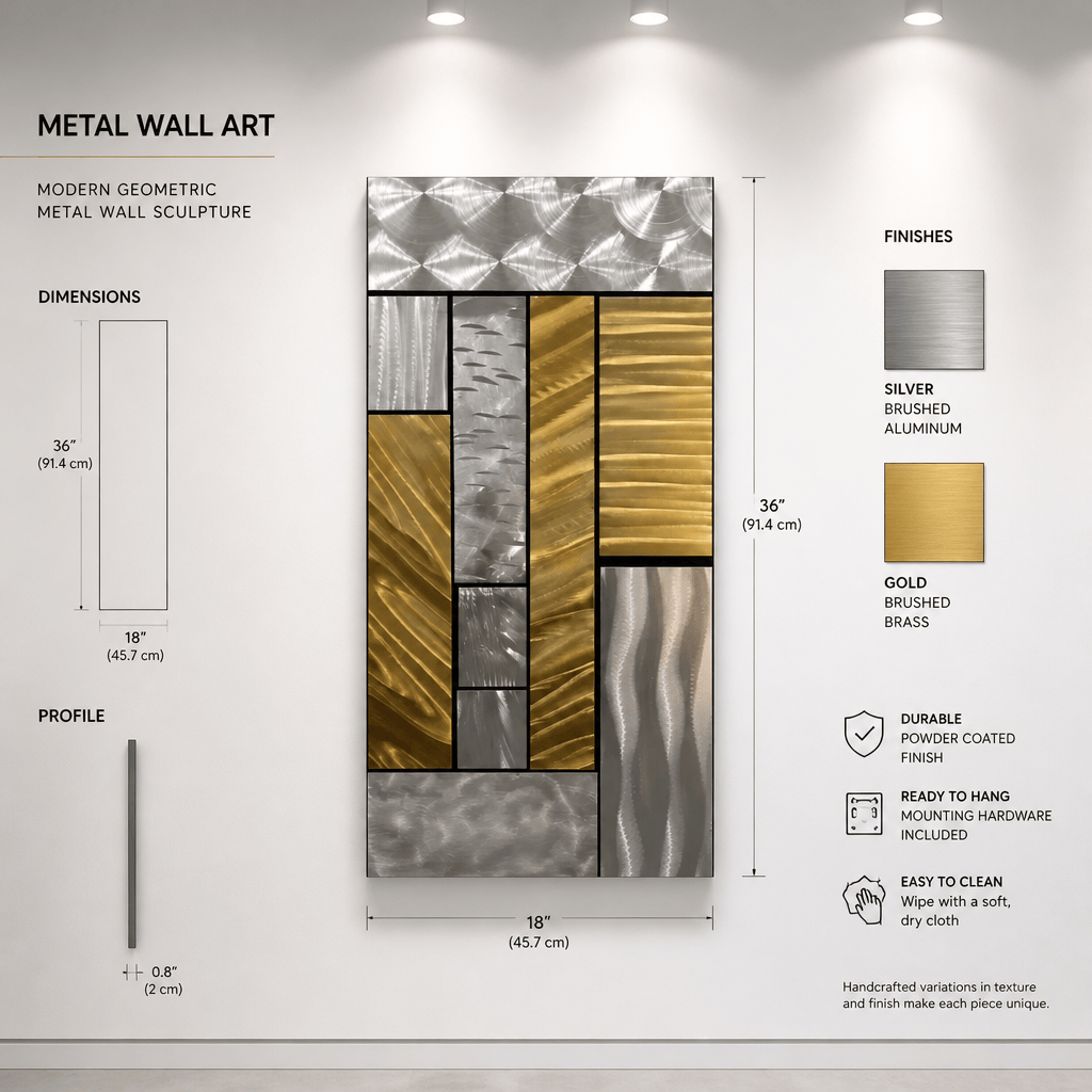 The Divide - Metal Wall Art 18"x36"
