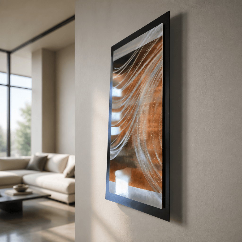 Flowing Momentum - Metal Wall Art 14"x26"