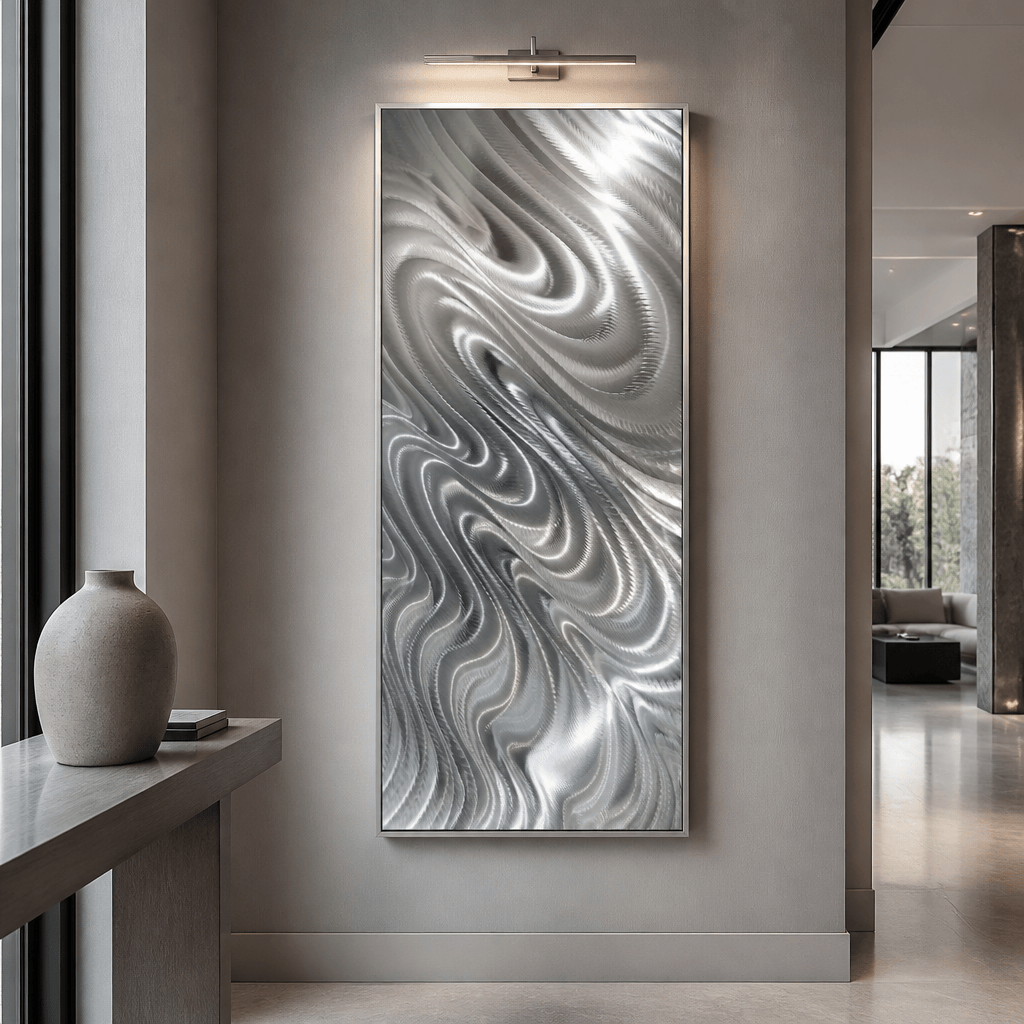 Liquid Silk - Metal Wall Art 20"x46"