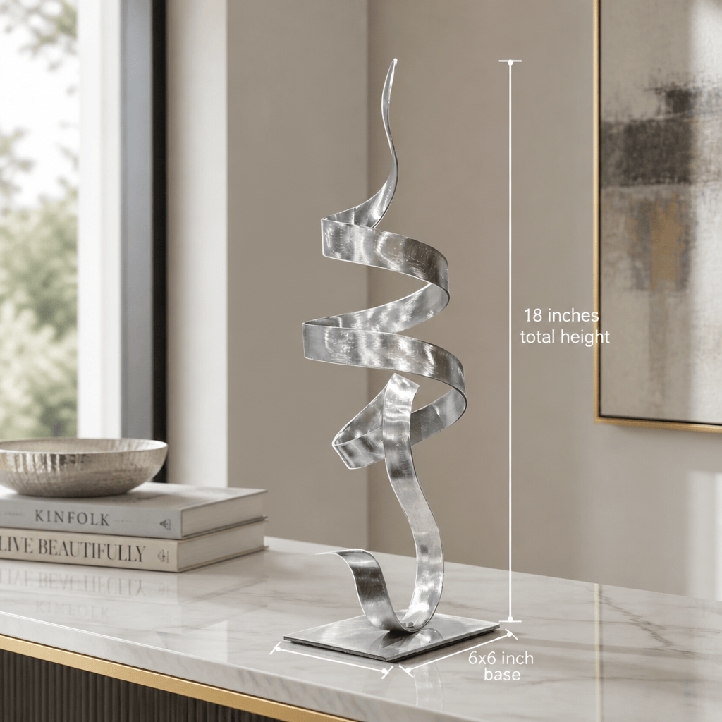 The Undulation - Metal Sculpture 8"x18"