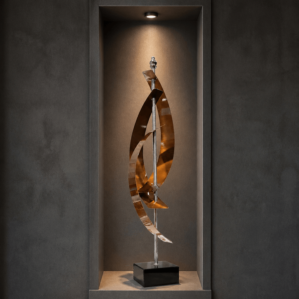 The Ember - Metal Sculpture 18"x5"