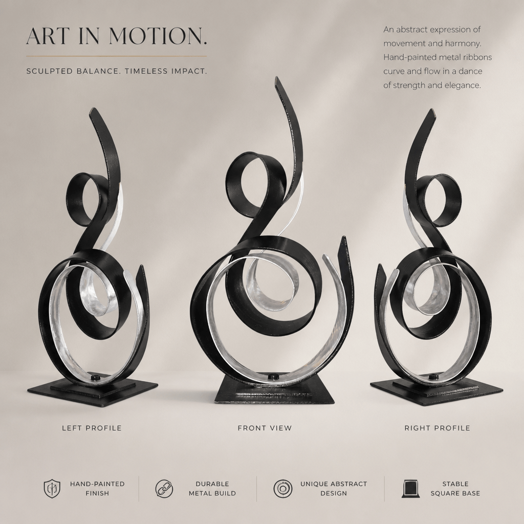 The Resonance - Metal Sculpture 9"x18"