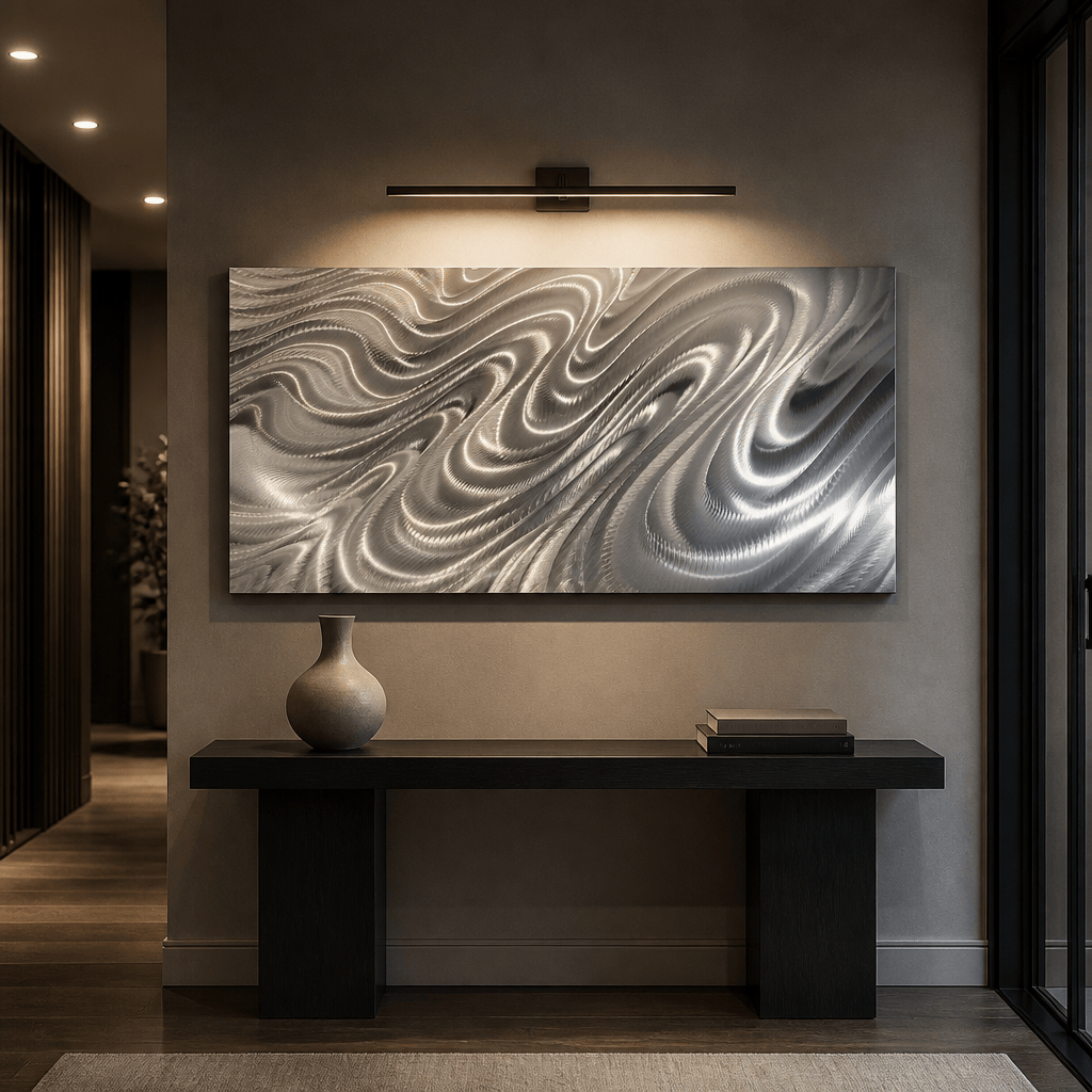 Liquid Silk - Metal Wall Art 20"x46"