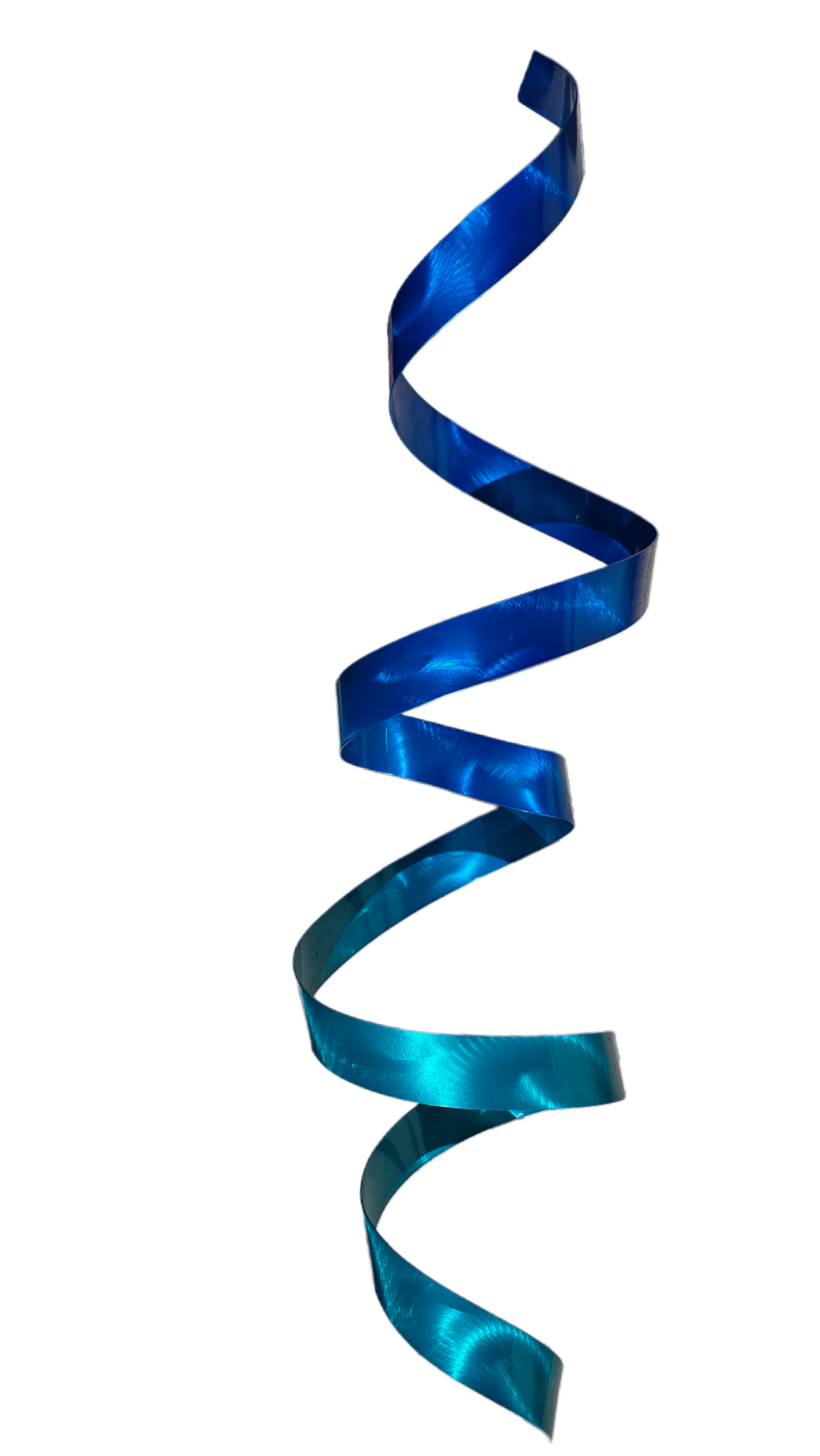 Azure Ascent - Metal Wall Art 44"x11"
